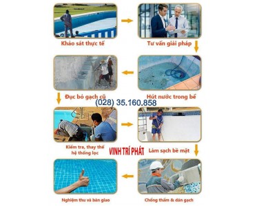 Sửa chữa hồ bơi